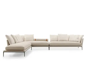 ATOLL SOFT - Corner sectional fabric sofa by B&B Italia - view 2